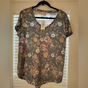 Style and Co. Women top large new with tags